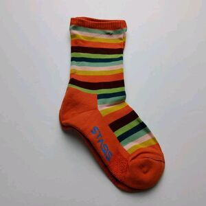 Voxx Life Stasis Neuro Socks Wellness Crew Stripes Size S (Women's 4-7)